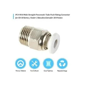 Creativity PC4M10 Conector recto para extrusora Bowden_2