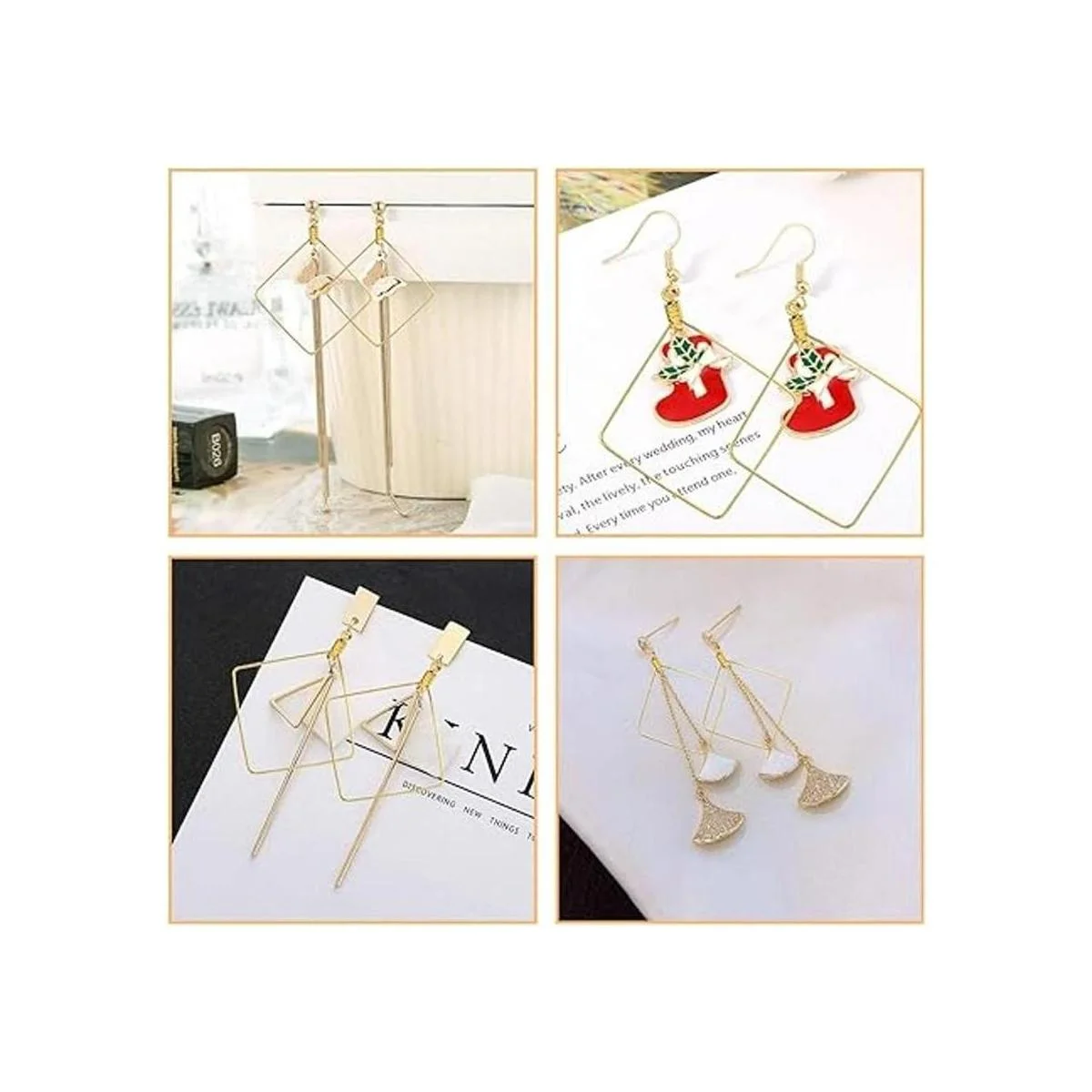 32 pendientes de aro de acero inoxidable para hacer joyas_4