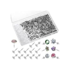 600 piezas de pendientes y respaldos de acero inoxidable_1