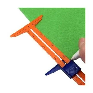 Fbshicung 2 piezas de 5 en 1 calibre deslizante plástico_3