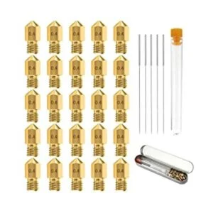 25 boquillas extrusoras de latón MK8 de 0.016 in con 5_1