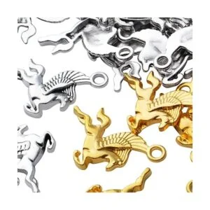 50pcs Flying Horse Charms Colgantes de Aleación Tibetana_4