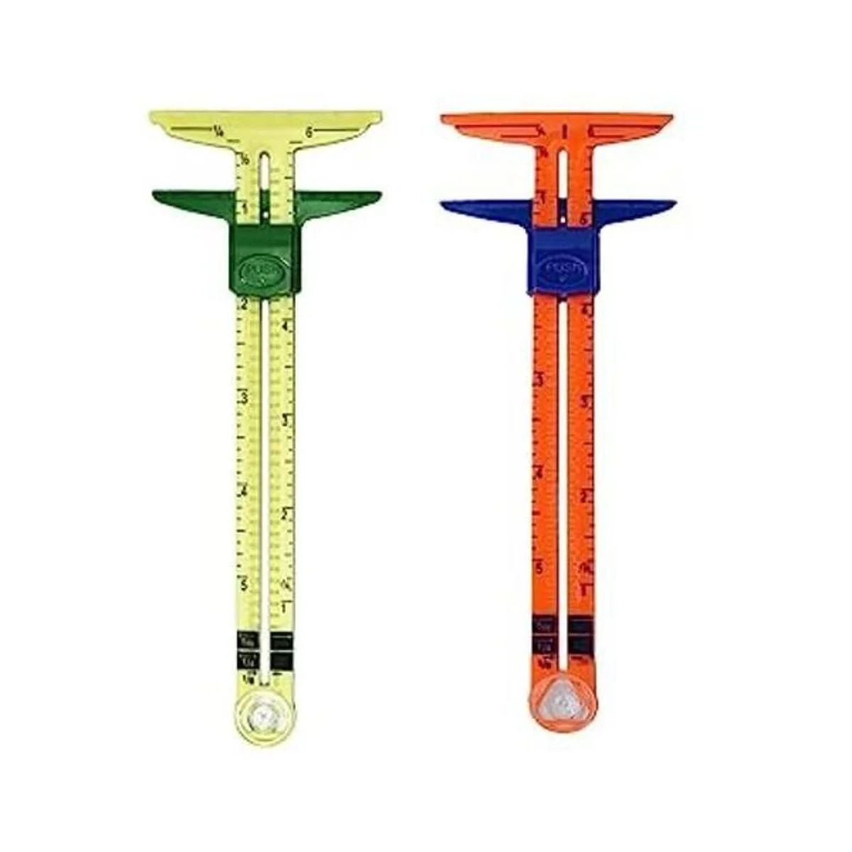 Fbshicung 2 piezas de 5 en 1 calibre deslizante plástico_1