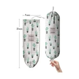 Hglian Soporte para bolsas de plástico dispensador de_5