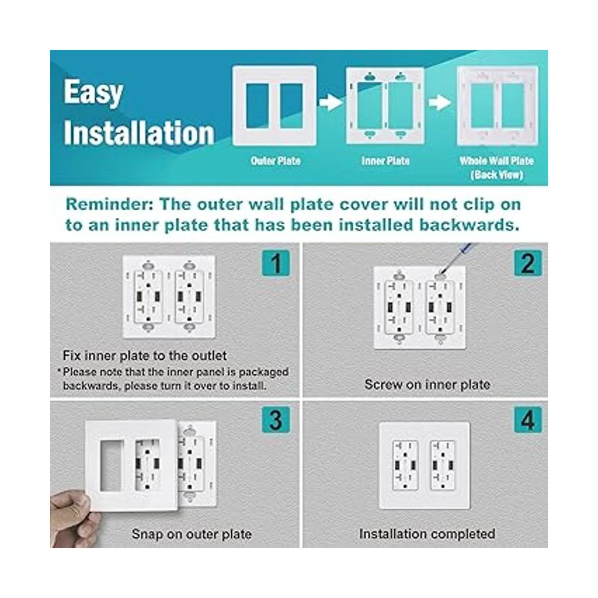 CML Placa de pared decorativa sin tornillos 2 cubiertas_5