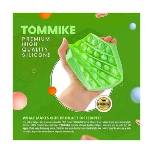 TOMMIKE Hexágono Push Pop Fidget Juguete sensorial de_3