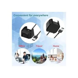 ExMRAT Cable de carga USB para Fitbit Versa 2 no para_5