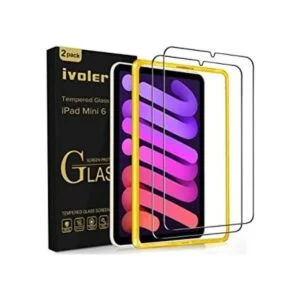 Paquete de 2 iVoler de vidrio templado para iPad Mini 6_1