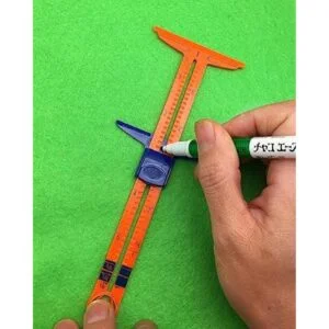 Fbshicung 2 piezas de 5 en 1 calibre deslizante plástico_5