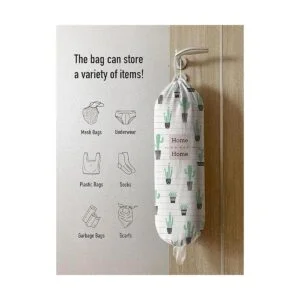 Hglian Soporte para bolsas de plástico dispensador de_2