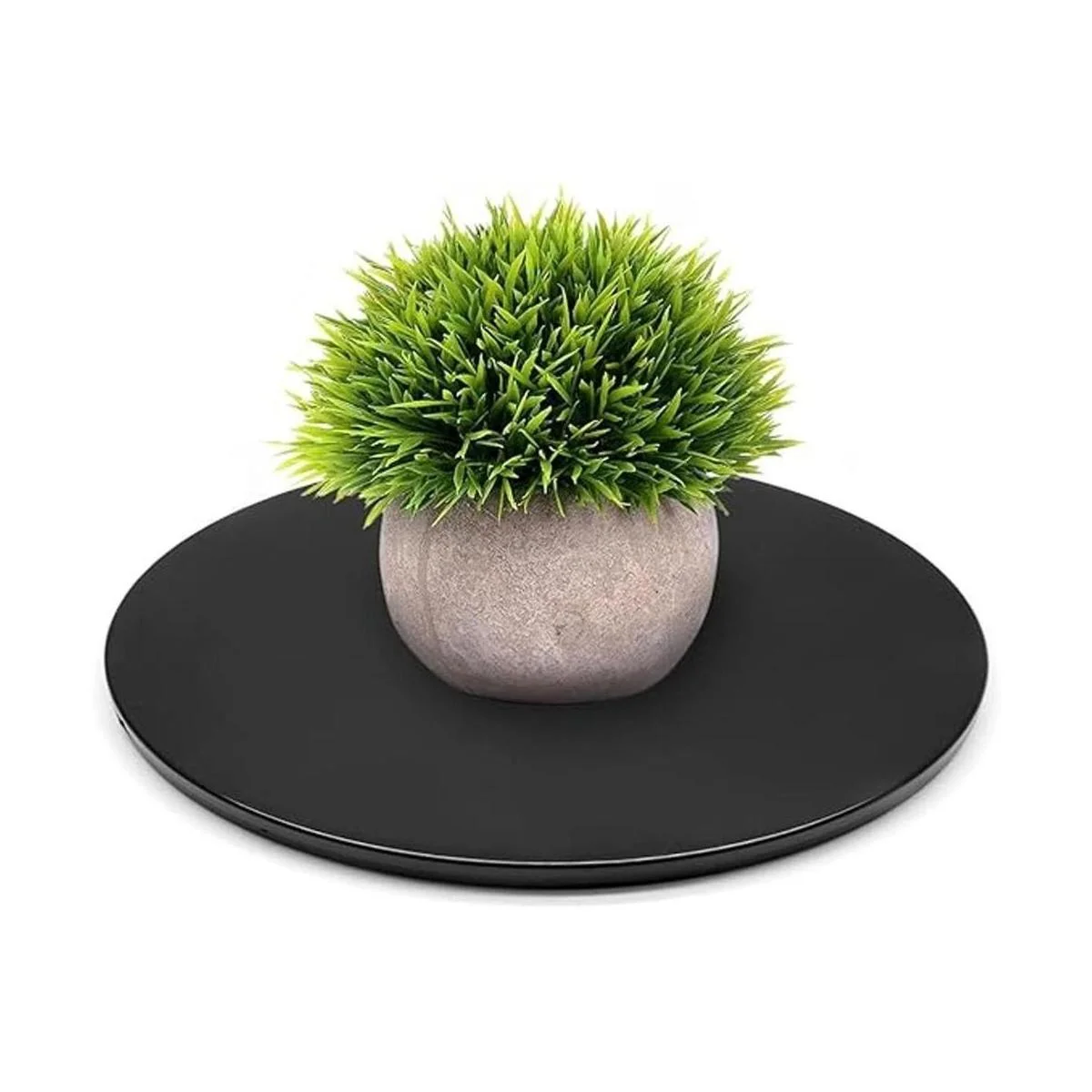 Jersvims Plato giratorio de acrílico perezoso Susan de_6