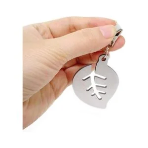 Honbay Juego de 4 pinzas de metal para mantel de acero_6