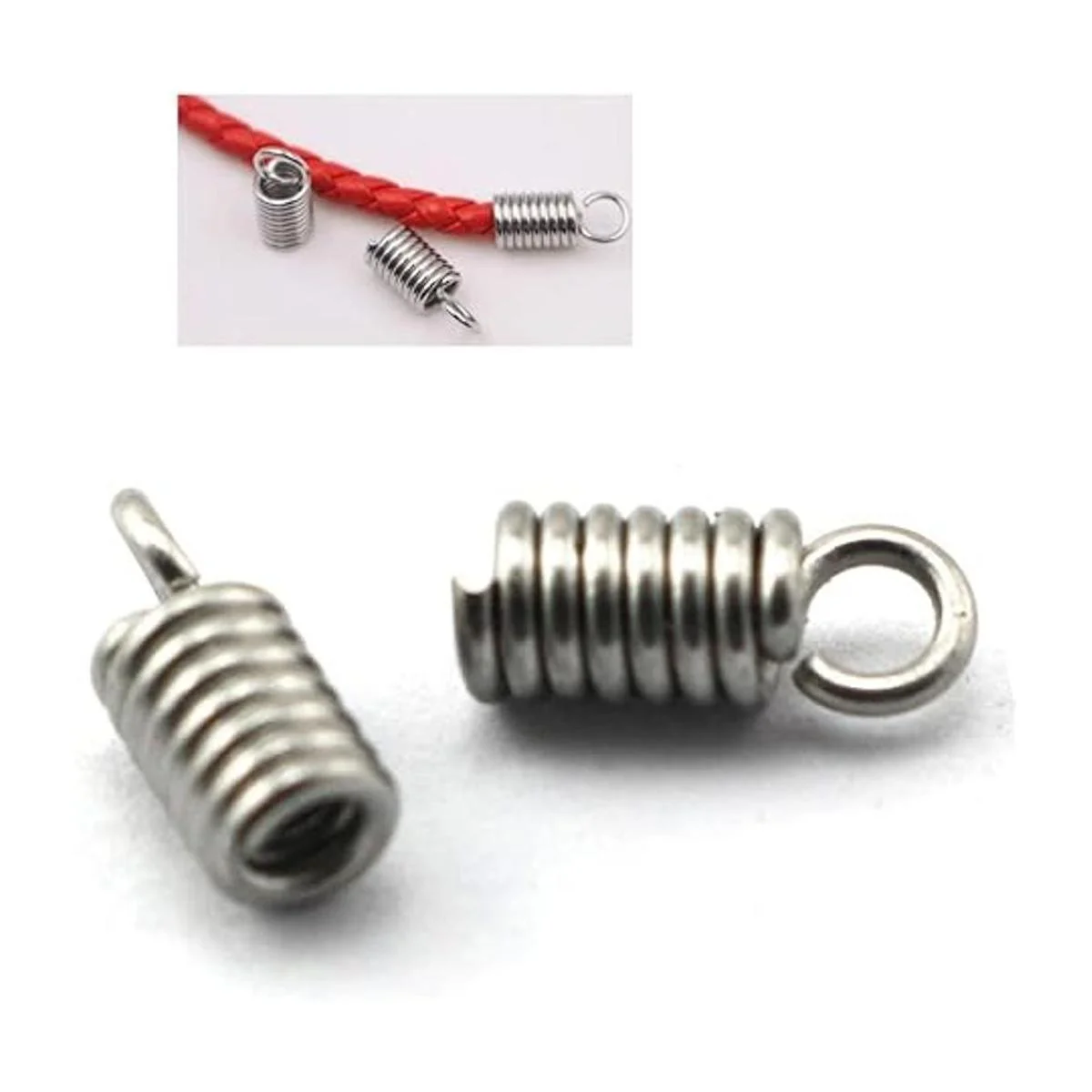 LQ Industrial Cord End Cap 100pcs Acero Inoxidable_4