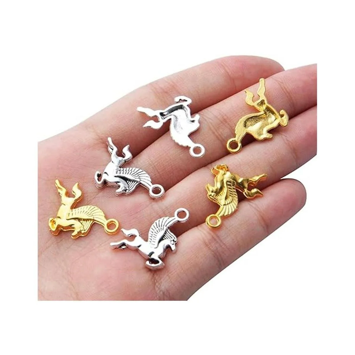 50pcs Flying Horse Charms Colgantes de Aleación Tibetana_7