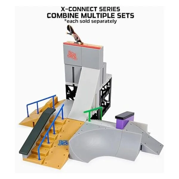 TECH DECK Bowl Builder XConnect Park Creator Juego de_5