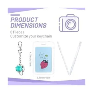 6 piezas mini llavero de película personalizado llavero de_2