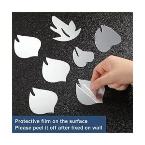 53 piezas de adhesivo de pared 3D de acrílico con diseño_6