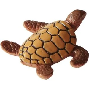 Juego de 10 figuras de resina de tortuga de mar en_5