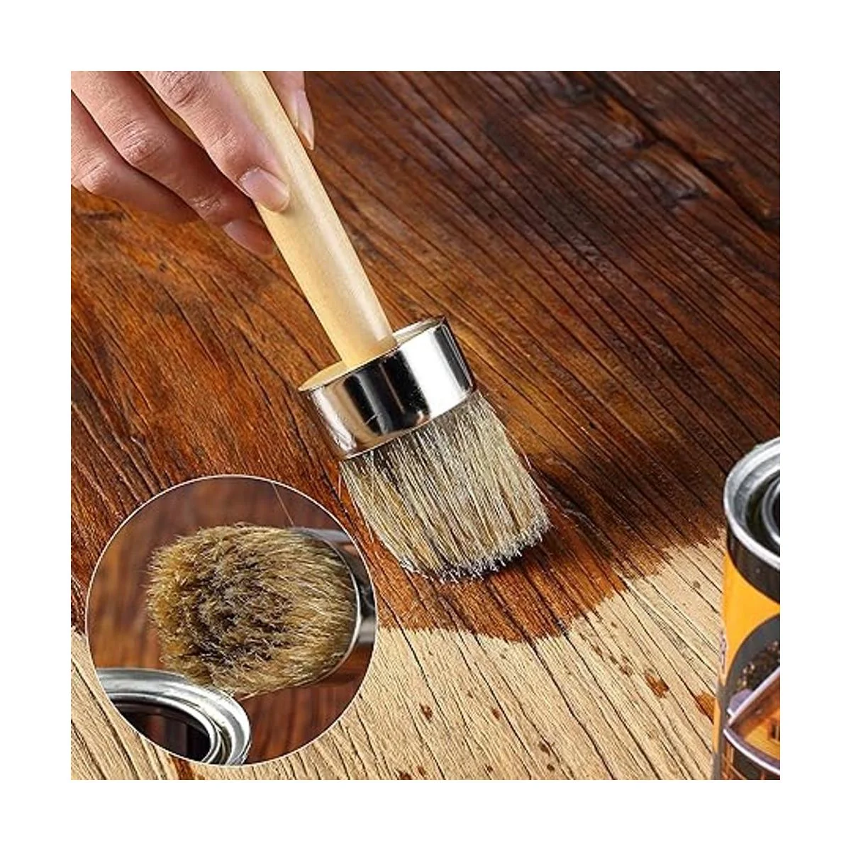 Mr. Pen Pincel de pintura de tiza 2 pulgadas cepillo de_6