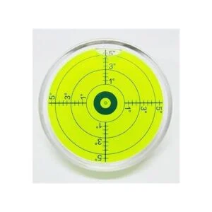 Burbuja circular de nivel de burbuja de 2.953 x 0.472 in_2