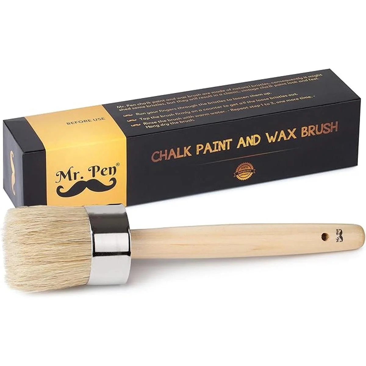 Mr. Pen Pincel de pintura de tiza 2 pulgadas cepillo de_1