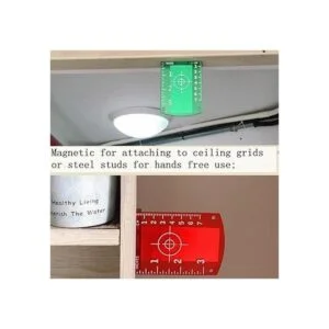 Láser Targets 2 placas de tarjeta láser de suelo_5