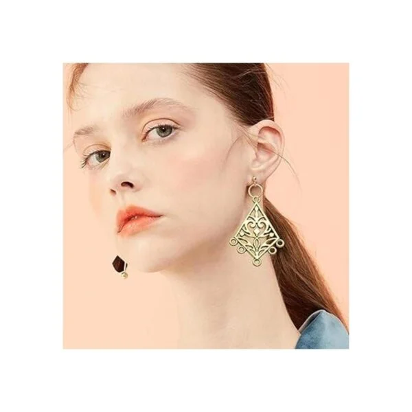 Conectores de aretes 40 piezas de 10 estilos tibetanos_6