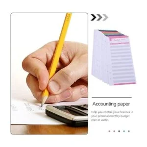 NUOBESTY 20 hojas de presupuesto A6 para carpetas de_5