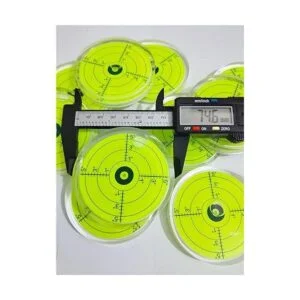 Burbuja circular de nivel de burbuja de 2.953 x 0.472 in_4