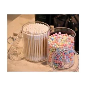 Paquete de 2 recipientes de almacenamiento Qtip para bola_4