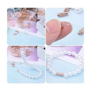 50 cierres de rosca de latón para sujetar tubo tapas de_5