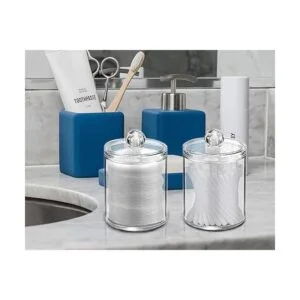 Paquete de 2 recipientes de almacenamiento Qtip para bola_6