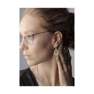 Conectores de aretes 40 piezas de 10 estilos tibetanos_5