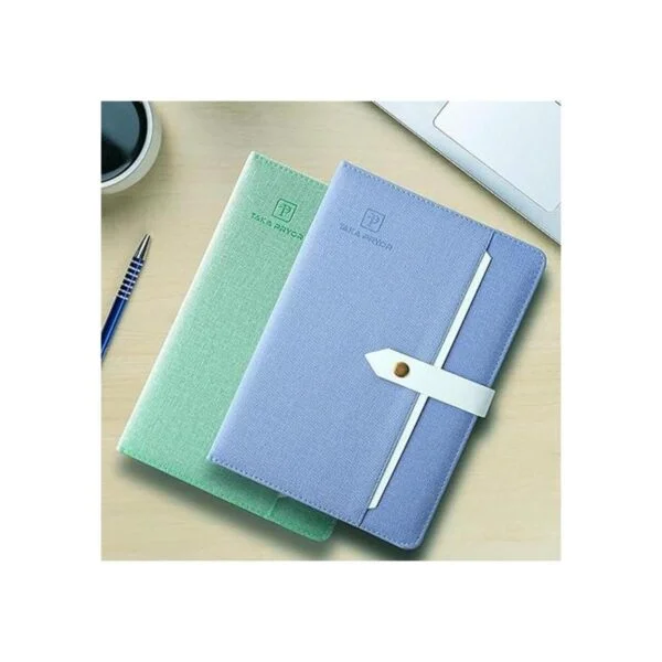 Cuadernos con forro de tela 200 páginas diario personal_6