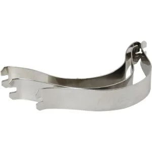 YHXiXi 50 clips de resorte de acero inoxidable para marco_2