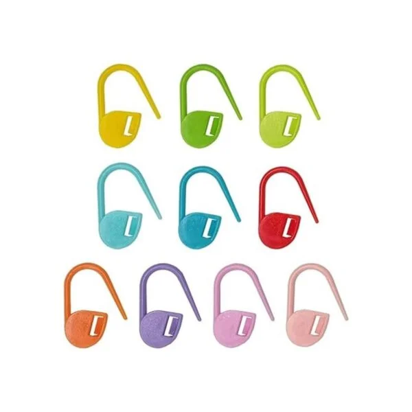 Pcxino 600 piezas de colores de seguridad de plástico_5