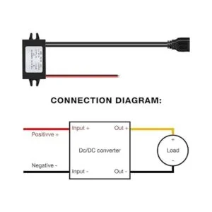 Weewooday Voltaje convertidor de corriente directa de 12 V_5