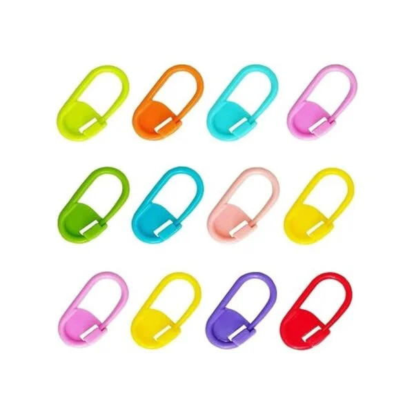 Pcxino 600 piezas de colores de seguridad de plástico_3