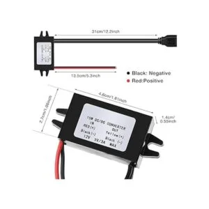 Weewooday Voltaje convertidor de corriente directa de 12 V_3
