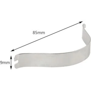 YHXiXi 50 clips de resorte de acero inoxidable para marco_3