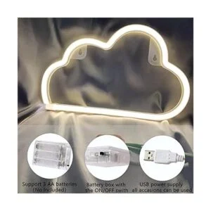 Letreros de neón de nube luz LED de neón para decoración_2