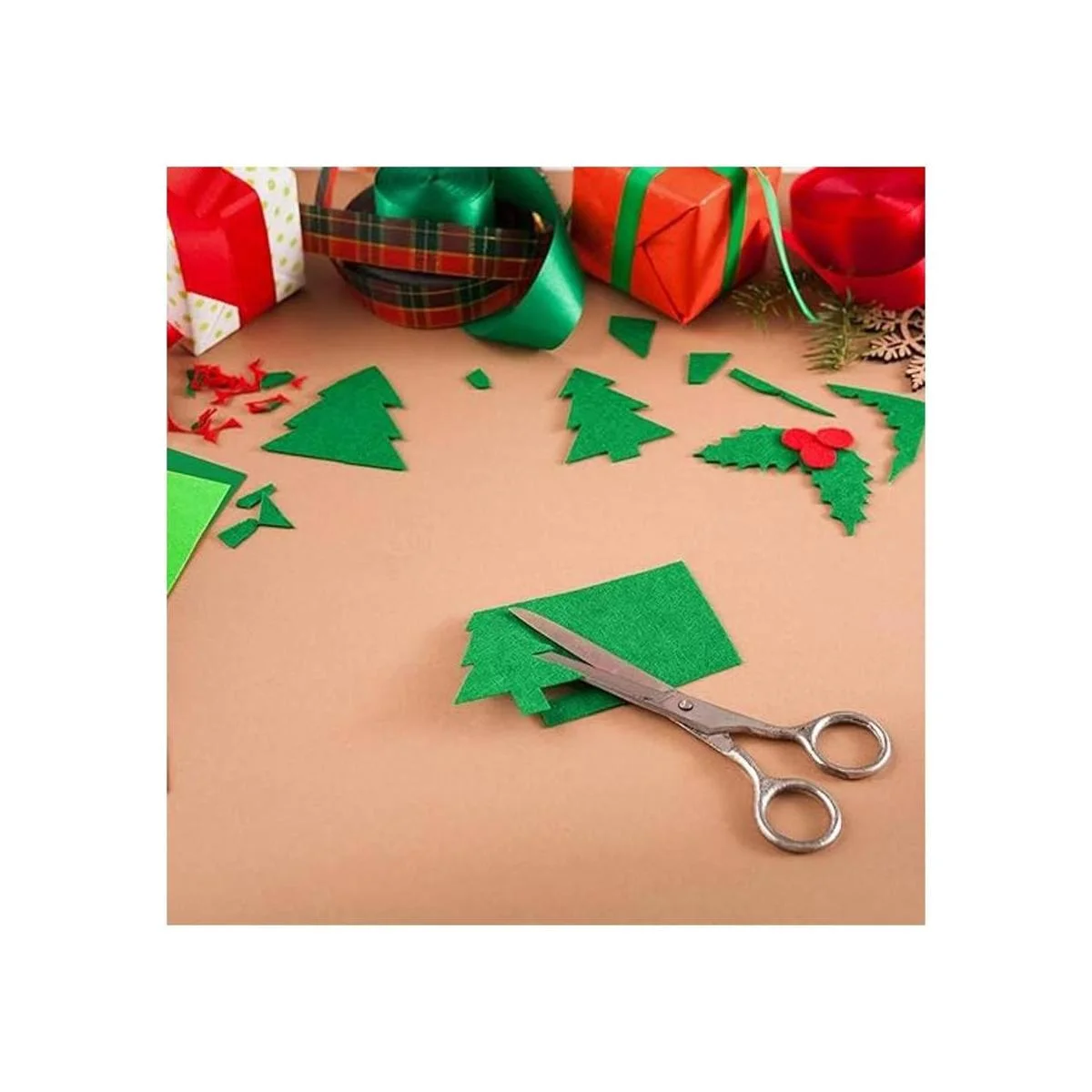 Hojas de tela de fieltro de hojas tropicales hojas de_5