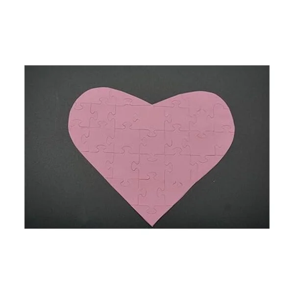 Troqueles de corte de rompecabezas de metal Amor_5