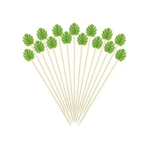 Palillos de dientes de cóctel para aperitivos 100 piezas_1