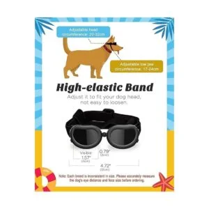 Lewondr Gafas de sol decorativas para perros pequeños_3