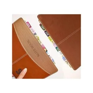 48 pestañas adhesivas mensuales de colores 4 hojas de_3