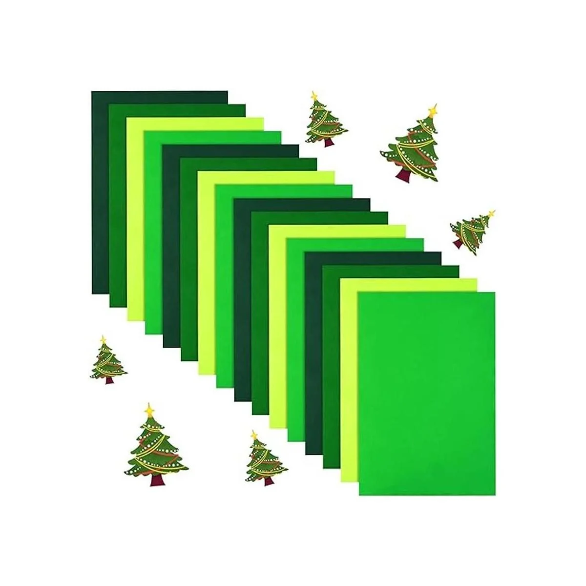 Hojas de tela de fieltro de hojas tropicales hojas de_1