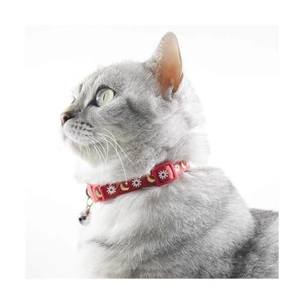 Collar de gato con campana collar de gato de luna collar_3