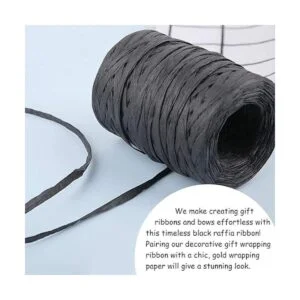 DooGu Cinta de papel de rafia de 218 yardas cinta de_2
