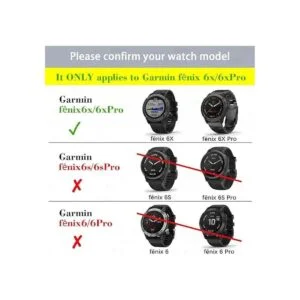 4 unidades Protector de pantalla para Garmin Fenix 6X_2